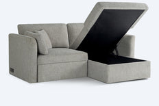 Nova Full-Size Sleeper Sectional with Storage Chaise