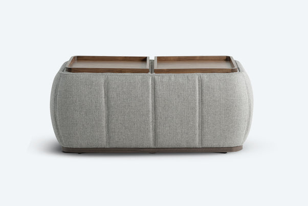 Optic Multifunctional Ottoman with Storage