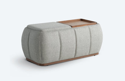 Optic Multifunctional Ottoman with Storage
