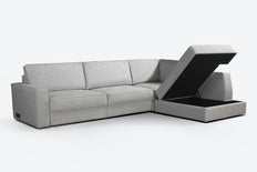 Switch Queen Sleeper Sectional with Storage Chaise