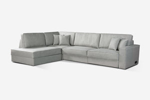 Switch Queen Sleeper Sectional with Storage Chaise
