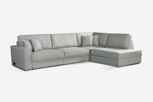 Switch Queen Sleeper Sectional with Storage Chaise