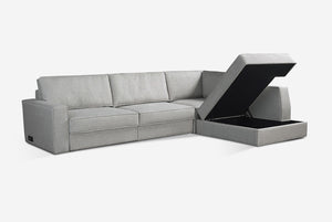 Switch Queen Sleeper Sectional with Storage Chaise