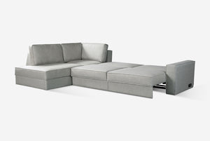 Switch Queen Sleeper Sectional with Storage Chaise