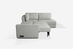 Switch Queen Sleeper Sectional with Storage Chaise