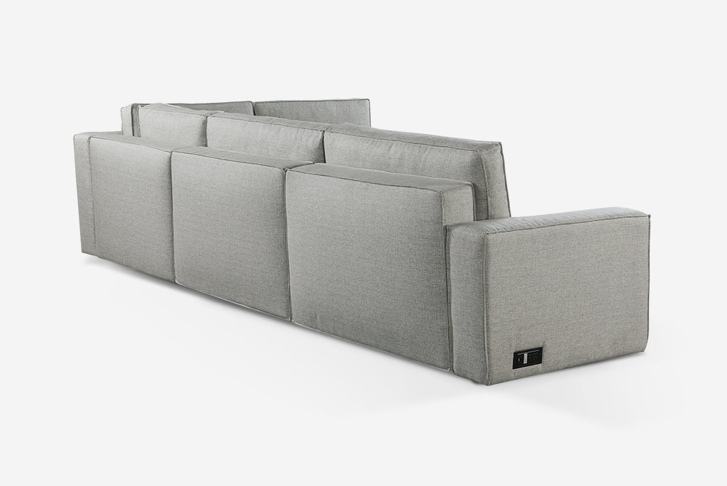Switch Queen Sleeper Sectional with Storage Chaise