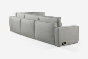 Switch Queen Sleeper Sectional with Storage Chaise