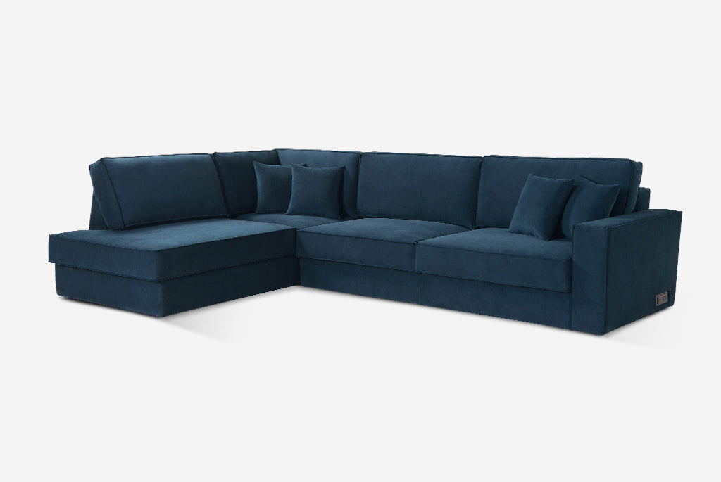 Switch Queen Sleeper Sectional with Storage Chaise
