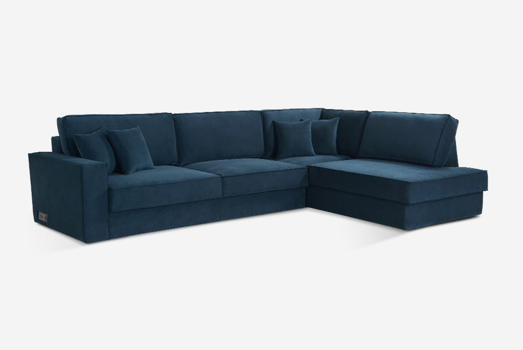 Switch Queen Sleeper Sectional with Storage Chaise