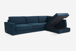 Switch Queen Sleeper Sectional with Storage Chaise