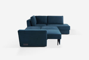 Switch Queen Sleeper Sectional with Storage Chaise