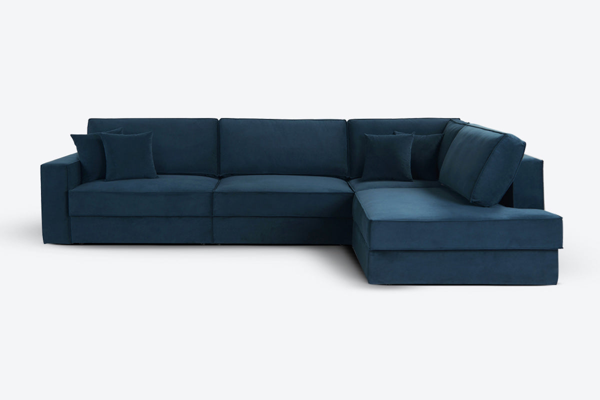 Switch Queen Sleeper Sectional with Storage Chaise