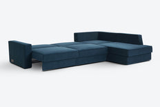 Switch Queen Sleeper Sectional with Storage Chaise