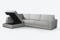 Switch Queen Sleeper Sectional with Storage Chaise