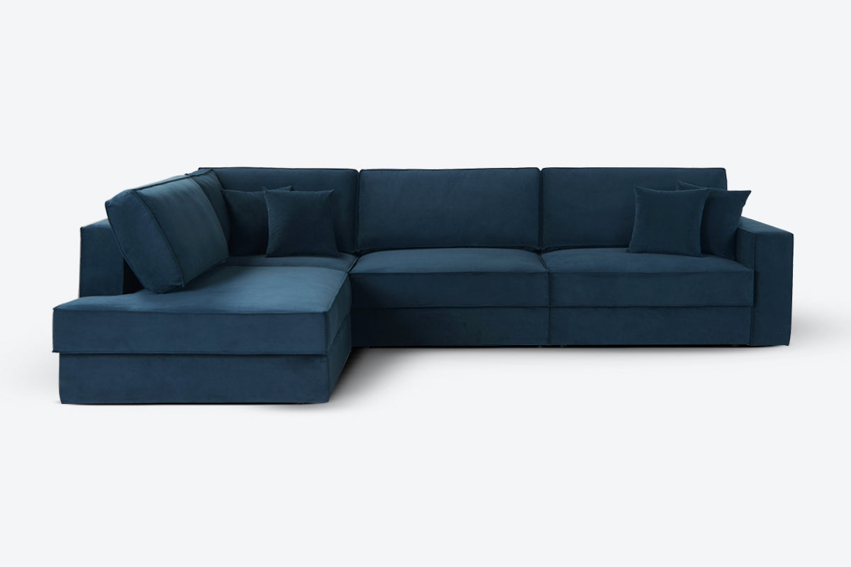 Switch Queen Sleeper Sectional with Storage Chaise
