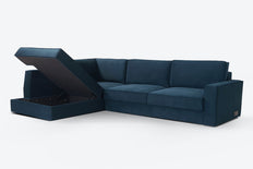 Switch Queen Sleeper Sectional with Storage Chaise