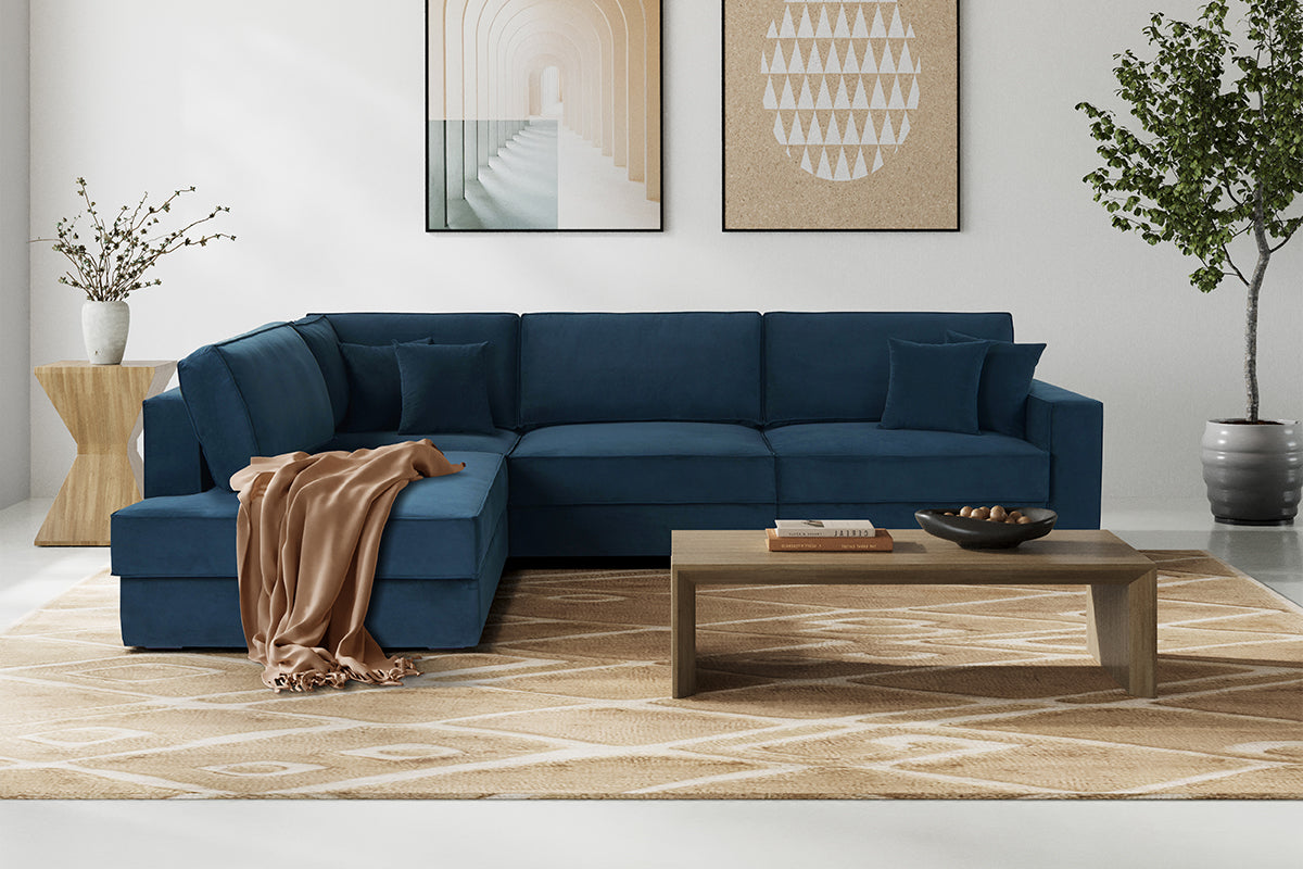 Switch Queen Sleeper Sectional with Storage Chaise