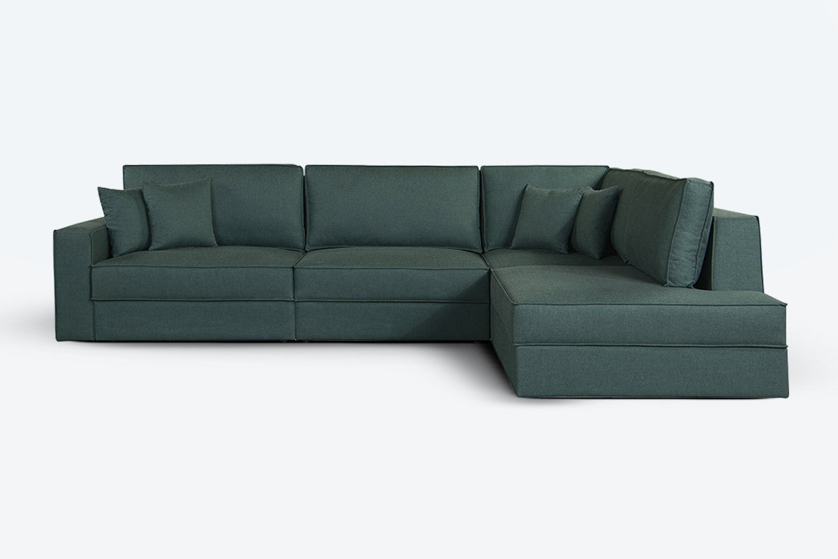 Switch Queen Sleeper Sectional with Storage Chaise