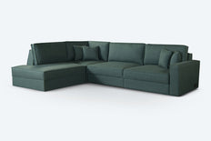 Switch Queen Sleeper Sectional with Storage Chaise