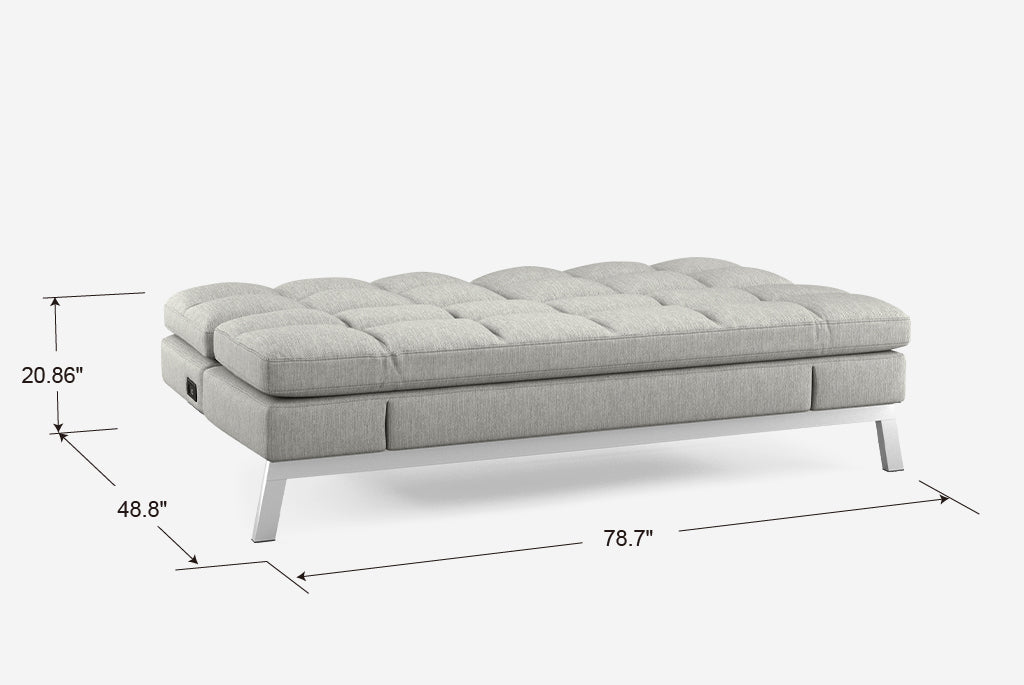 Toggle Full-Sized Convertible Couch with 16-Position Configurations