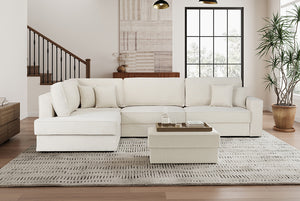 Switch Queen Sleeper Sectional with Storage Chaise