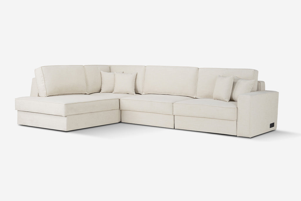 Switch Queen Sleeper Sectional with Storage Chaise
