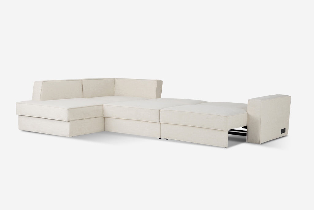 Switch Queen Sleeper Sectional with Storage Chaise