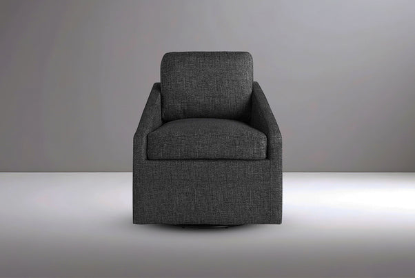 Huxley Swivel Chair on a neutral background