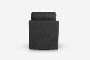 Huxley Swivel Chair on a white background (Back View)