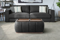 optic multifunctional ottoman with storage