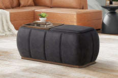 optic multifunctional ottoman with storage