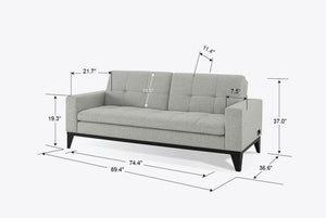 Code Full-Sized Convertible Couch