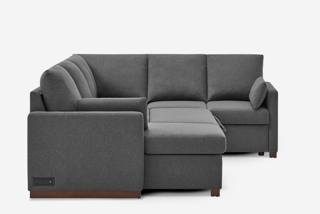Element Full-Size Sleeper Sectional with Storage Chaise