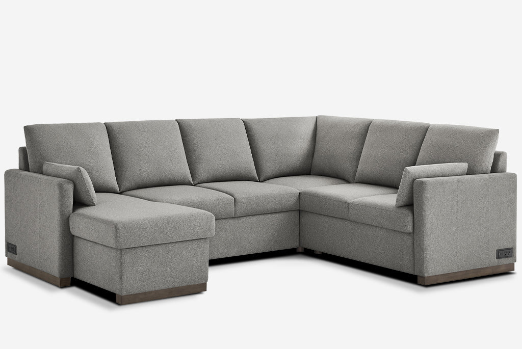 Element Full-Size Sleeper Sectional with Storage Chaise