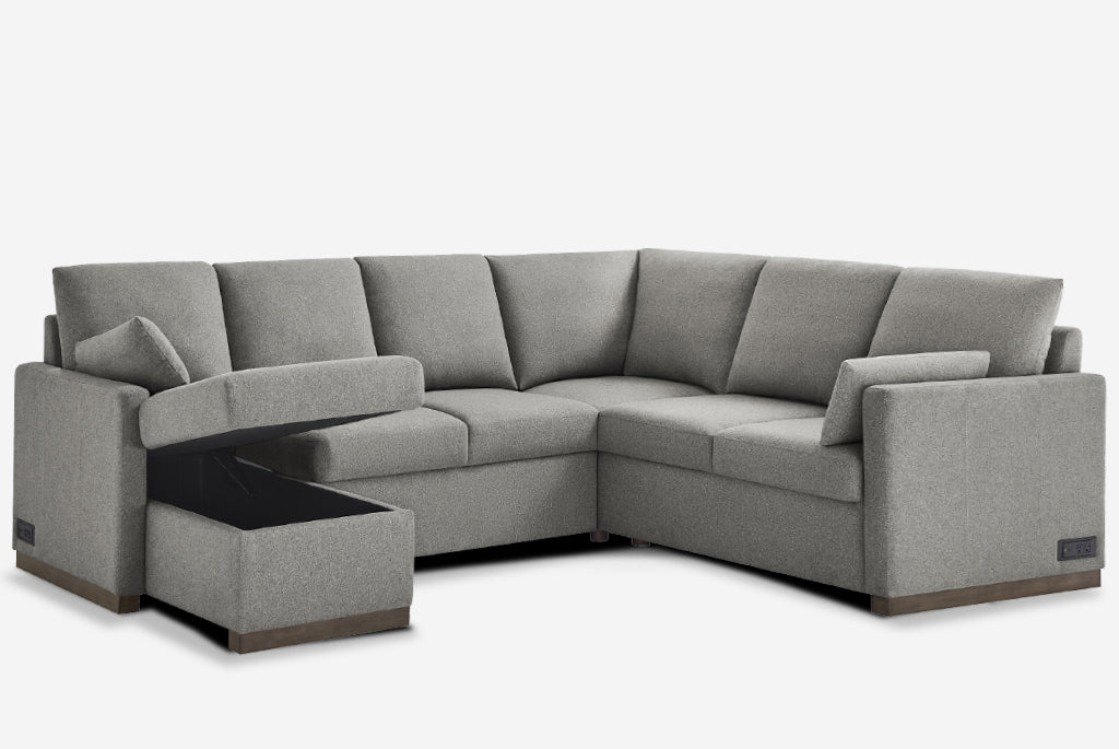 Element Full-Size Sleeper Sectional with Storage Chaise