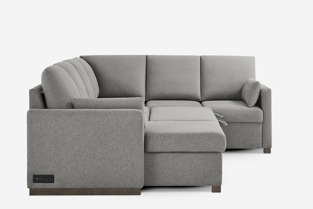 Element Full-Size Sleeper Sectional with Storage Chaise