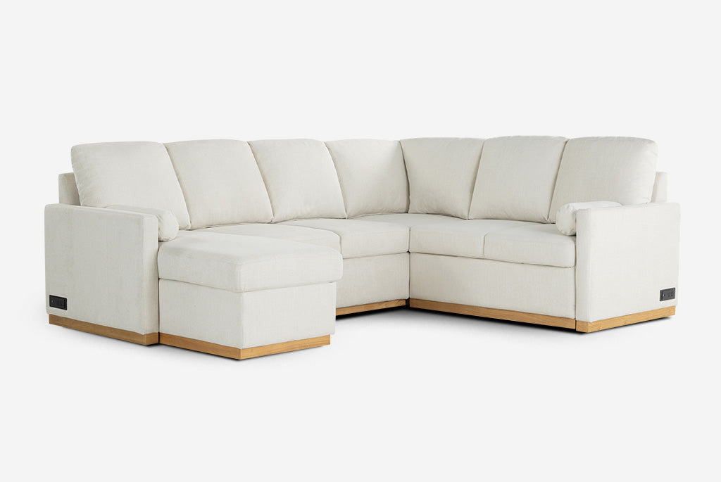Element Full-Size Sleeper Sectional with Storage Chaise