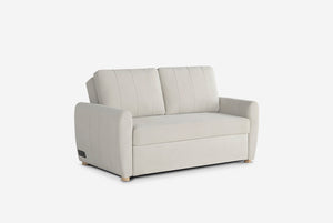 Beige Coddle sofa bed on a white background