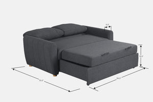Galaxy Full-Sized Sleeper Loveseat