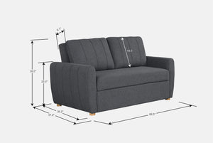 Galaxy Full-Sized Sleeper Loveseat
