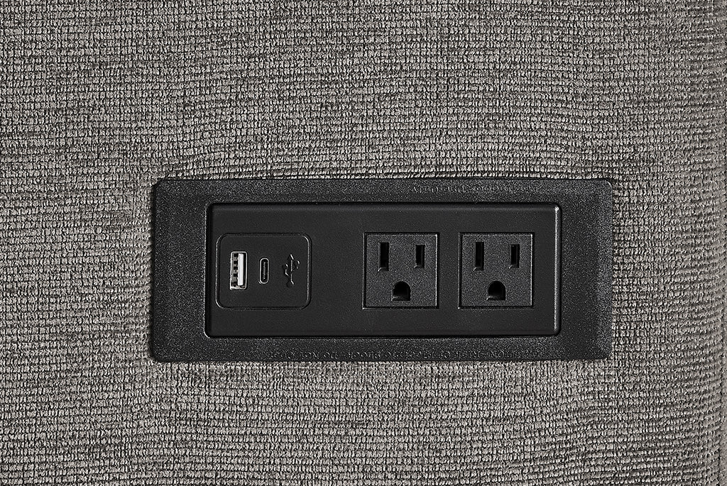 Luke Queen Sleeper U-Shaped Sectional with Reversible Storage Chaise