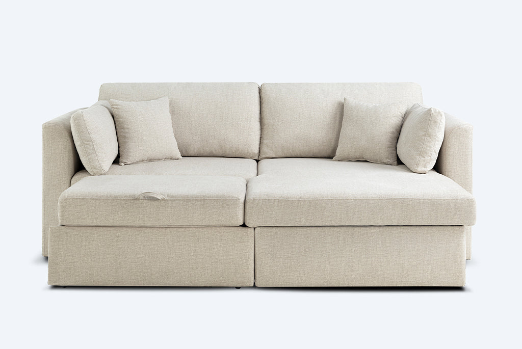 nova sleeper sectional sofa