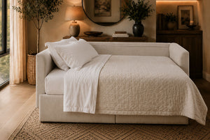 Nova Full-Size Sleeper Sectional with Storage Chaise