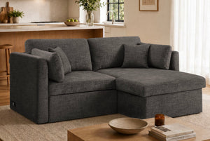 Nova Full-Size Sleeper Sectional with Storage Chaise