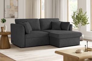 Nova Full-Size Sleeper Sectional with Storage Chaise