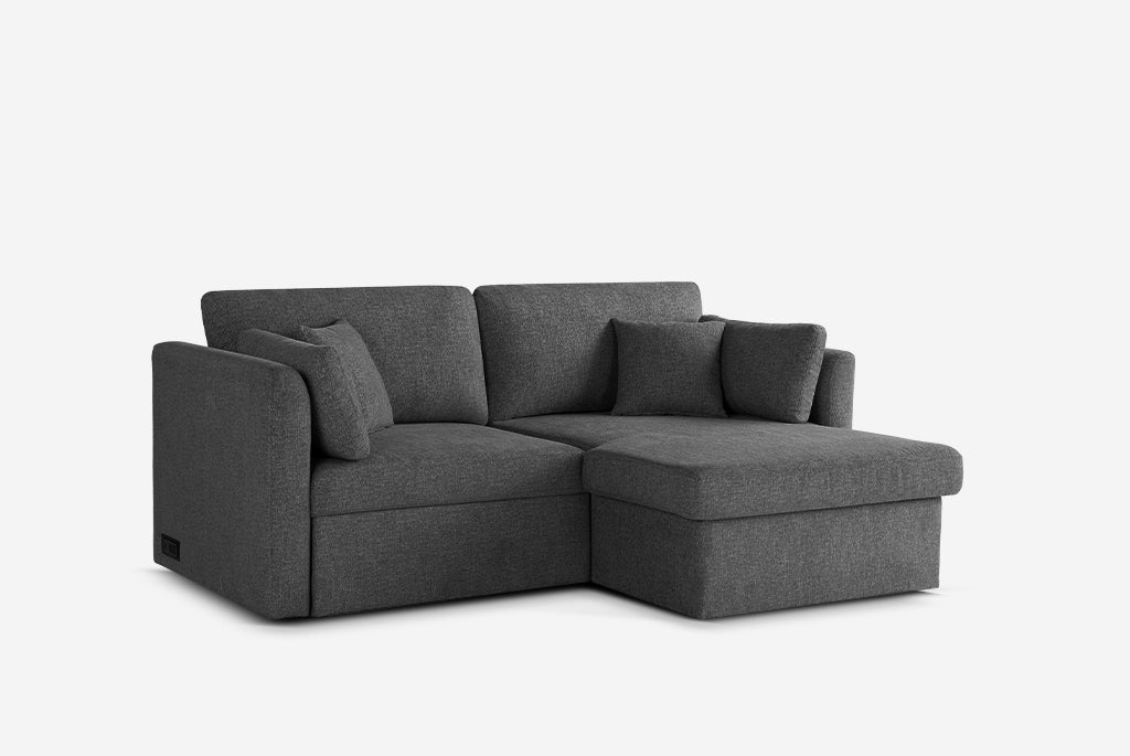 Nova Full-Size Sleeper Sectional with Storage Chaise