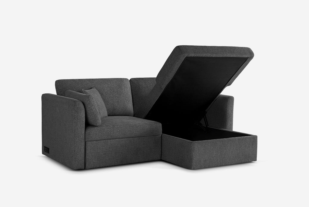 Nova Full-Size Sleeper Sectional with Storage Chaise