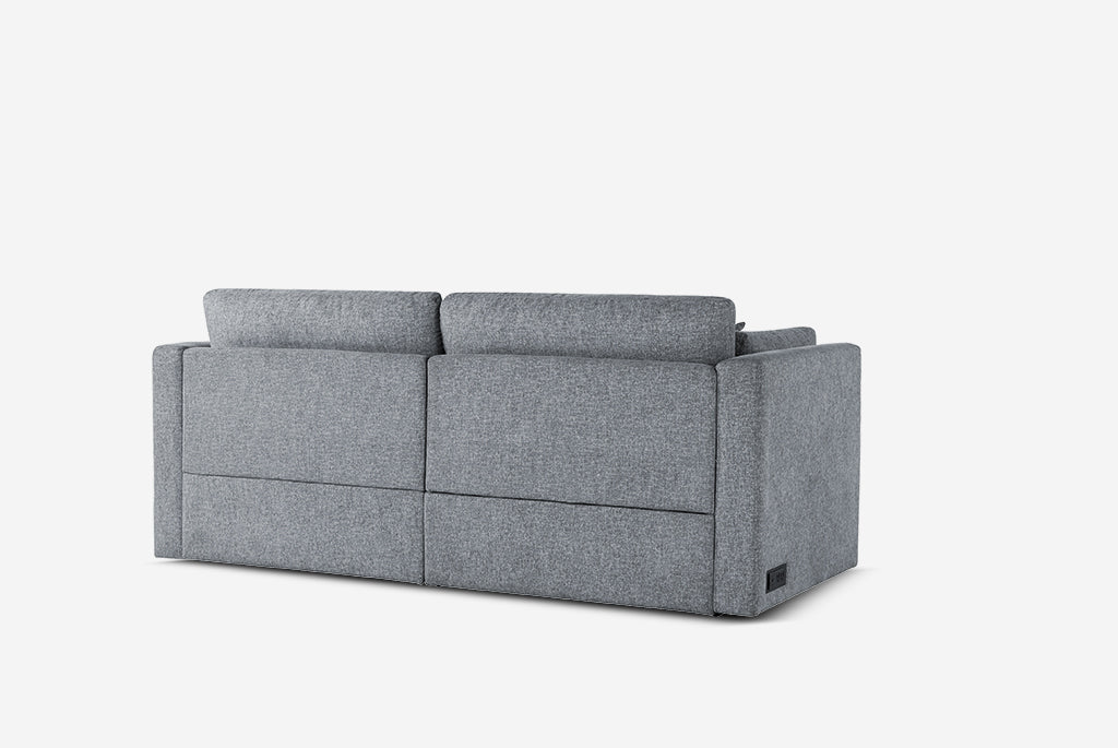 Gray Coddle sofa on a white background (Back View)