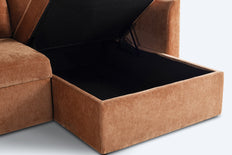 nova sleeper sectional sofa