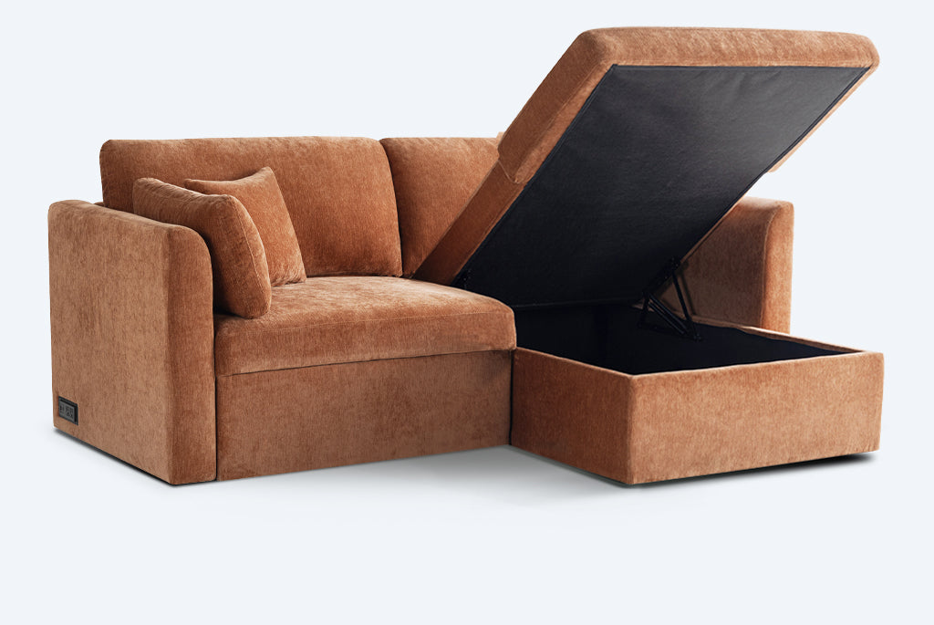 nova sleeper sectional sofa